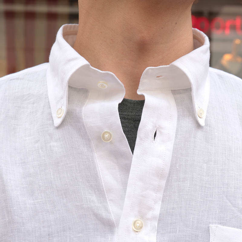 SOUTIENCOL RE-MAKE POLO 231027 LINEN NAVY – by CITRON
